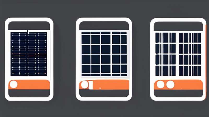 What to do if the solar panel produces smoke