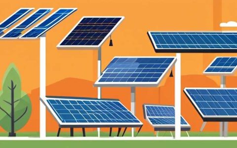 How to install solar panels on monitoring poles