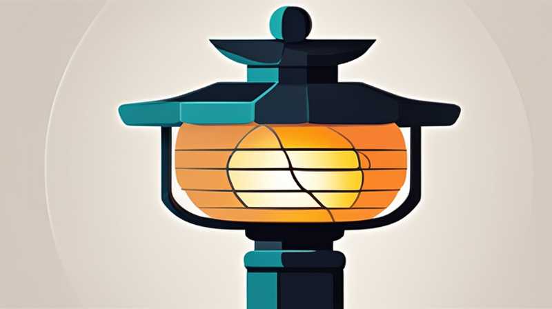 How to match stone lantern solar lights