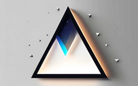 How to set up a solar triangle wall light