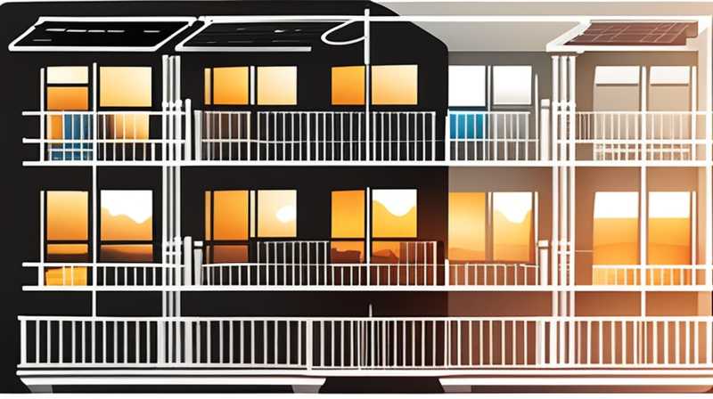 How much does a balcony solar panel cost per meter?