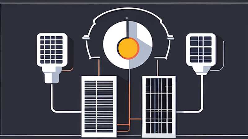 How to adjust the solar temperature control switch?