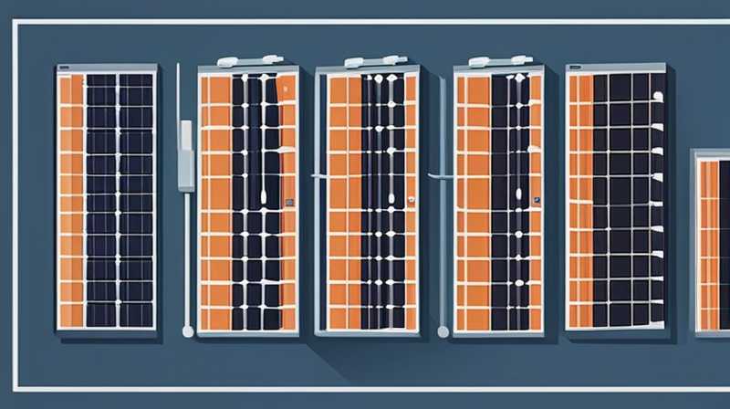 How to adjust blue solar panels