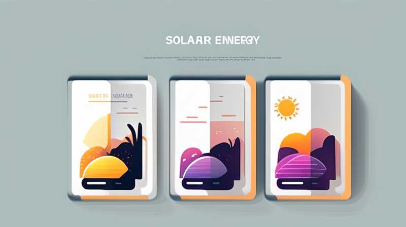 What can be washed with solar energy?