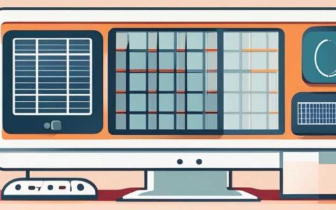 Monitor the solar panel v