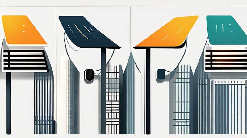 How to connect the sensor solar light