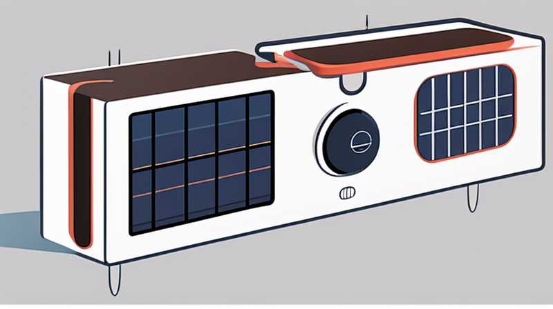 How to shield the solar light sensor