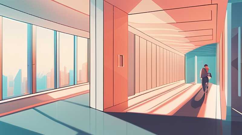 How long does it take for the corridor to be exposed to sunlight?