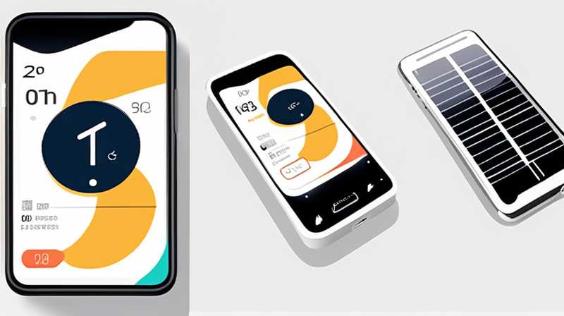 How long does it take to charge a mobile phone with 10W solar power?