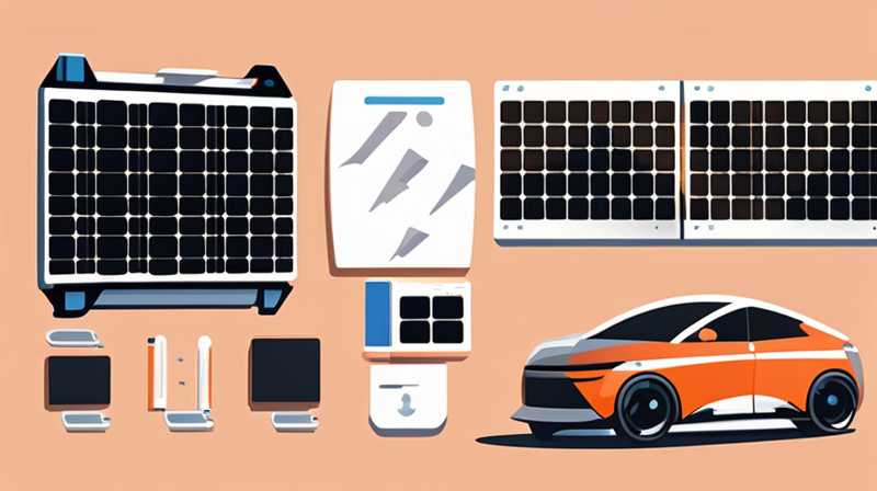 How to install solar panels on a self-driving car