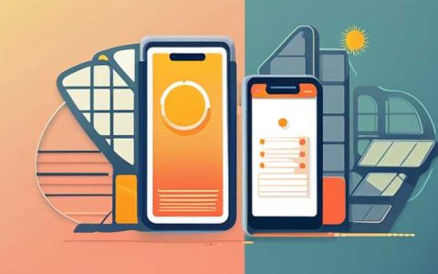 How to connect a mobile phone to a solar gateway