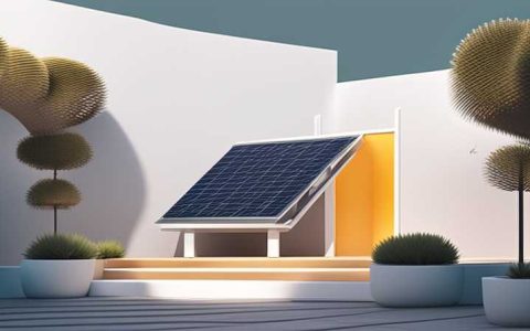 How high is the solar courtyard wall?