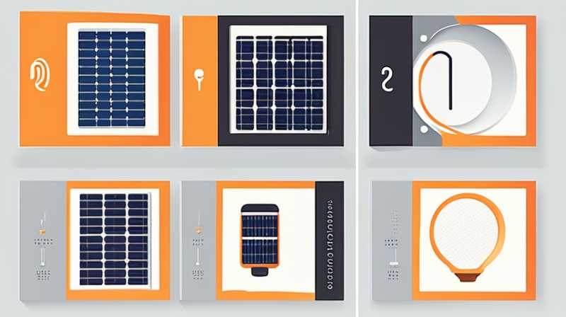 How do solar lights convert electricity?