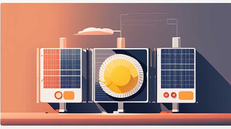 How many meters does 30 watts of solar power generate?