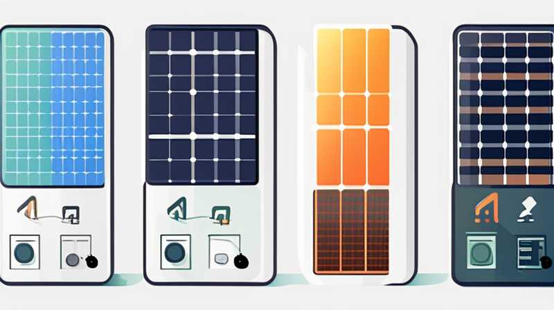 How to connect photovoltaic solar panels to batteries