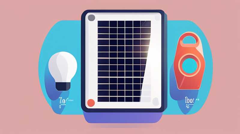 How much does 8w solar light accessories cost