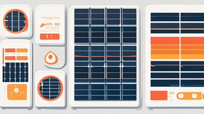 How to set the wattage of solar panels