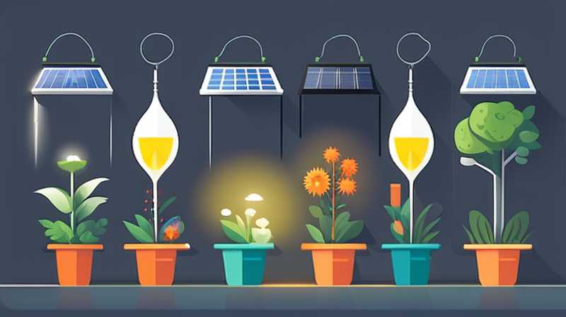 How to use solar garden lights in summer