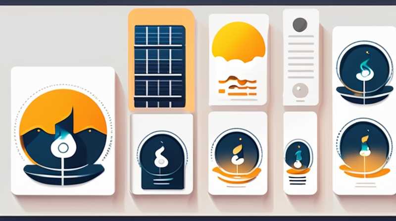 How much electricity does a solar light use at night?