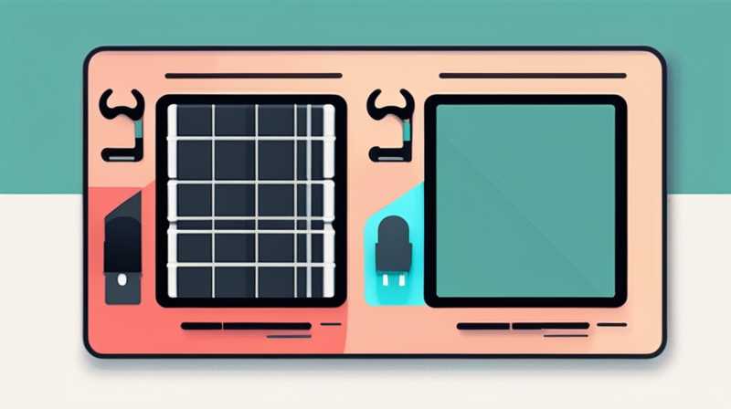 How to charge the new solar monitor