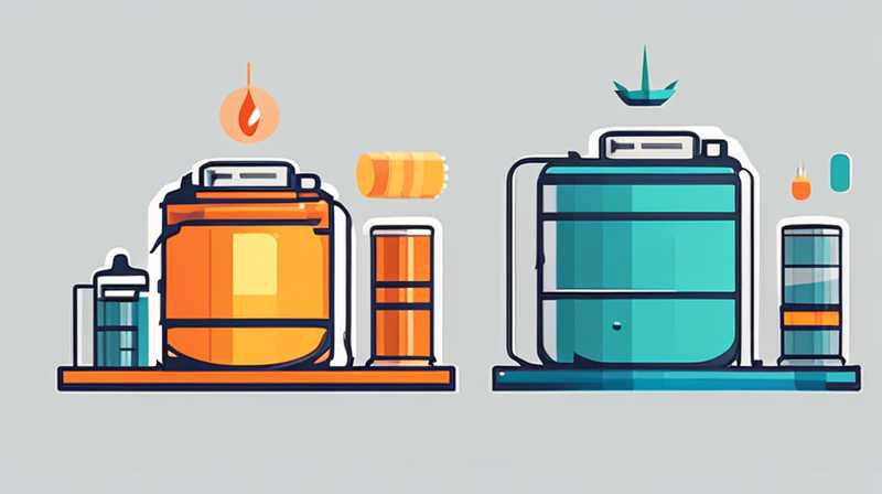 How to fill solar barrels with oil