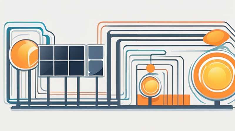 How to connect solar integrated tube