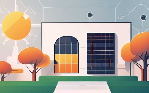 Why does the solar panel flicker in the afternoon?