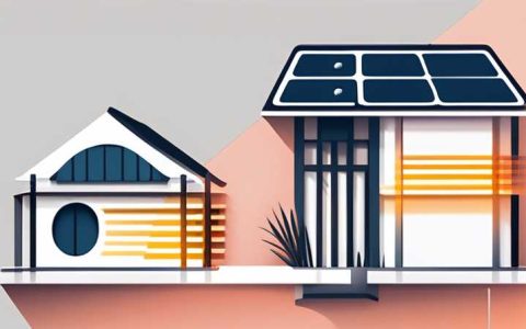 Where is the villa solar main valve placed?