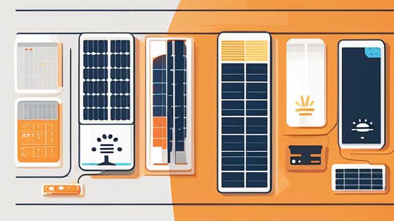 How to change the medium of solar panel