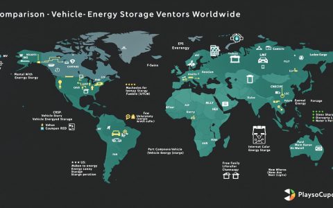 Comparison of Vehicle Energy Storage Vendors Worldwide