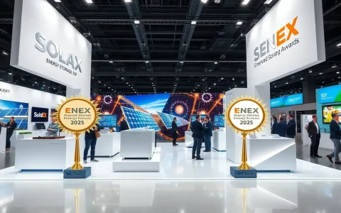 SolaX Achieves Double Victory at ENEX Awards 2025 in Energy Storage and Best Booth Design