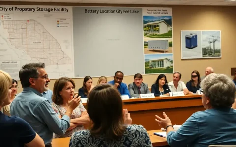 Blue Lake City Council to Decide on Controversial Battery Storage Facility Amid Community Opposition