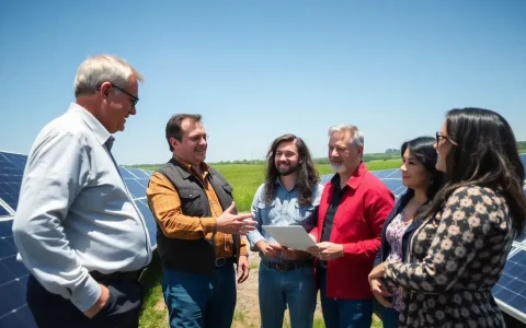 Wabash County Commissioners Meet New Owners of Friendsville Mine Solar Project