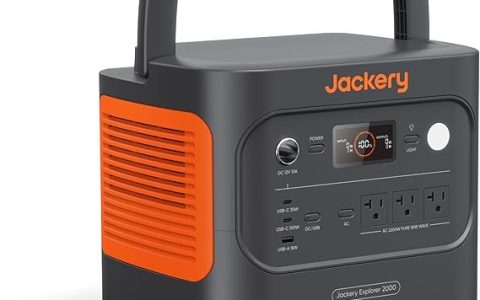Review: Jackery Explorer 2000 v2 Portable Power Station, 2042Wh LiFePO4 Home Backup Battery, 2200W Solar Generator, USB-C PD 100W Fast Charging for Emergencies, Power Outages, Camping(Solar Panel Optional)