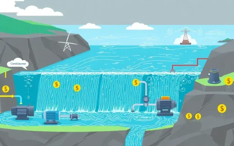 How do different pumping technologies impact the overall cost of pumped hydroelectric energy storage