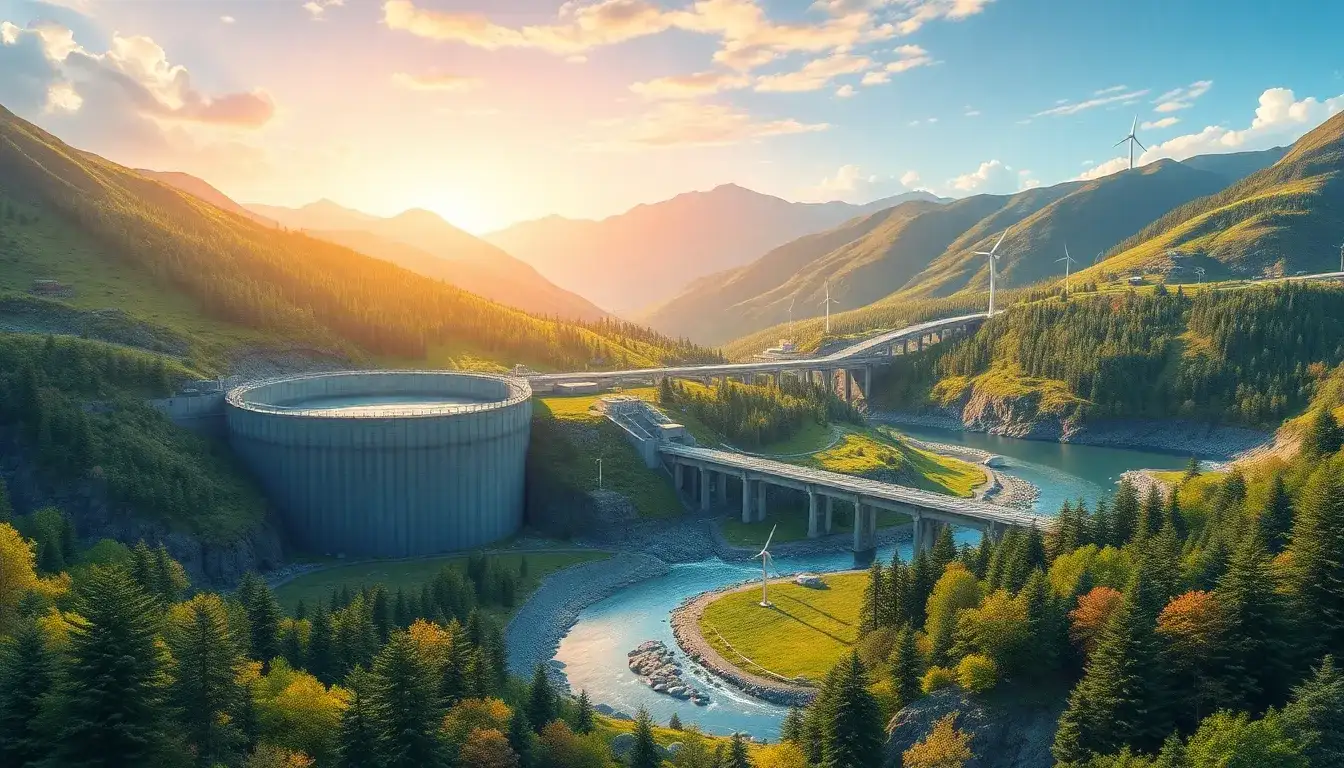 What are the environmental impacts of building pumped hydroelectric energy storage facilities