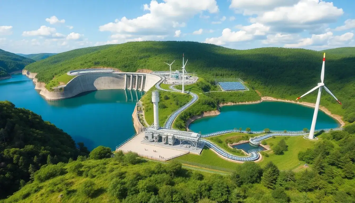 How do closed-loop PSH facilities compare to open-loop ones in terms of environmental impact