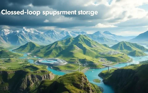 How does the siting flexibility of closed-loop PSH facilities affect their environmental impact