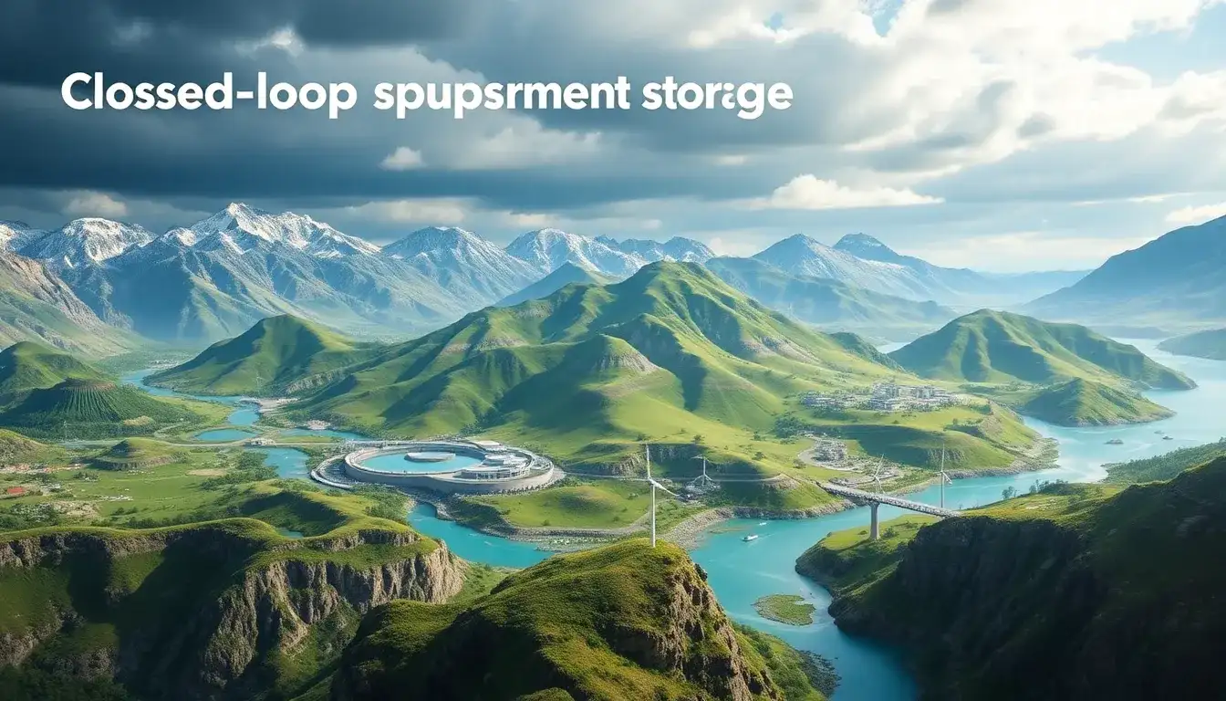 How does the siting flexibility of closed-loop PSH facilities affect their environmental impact