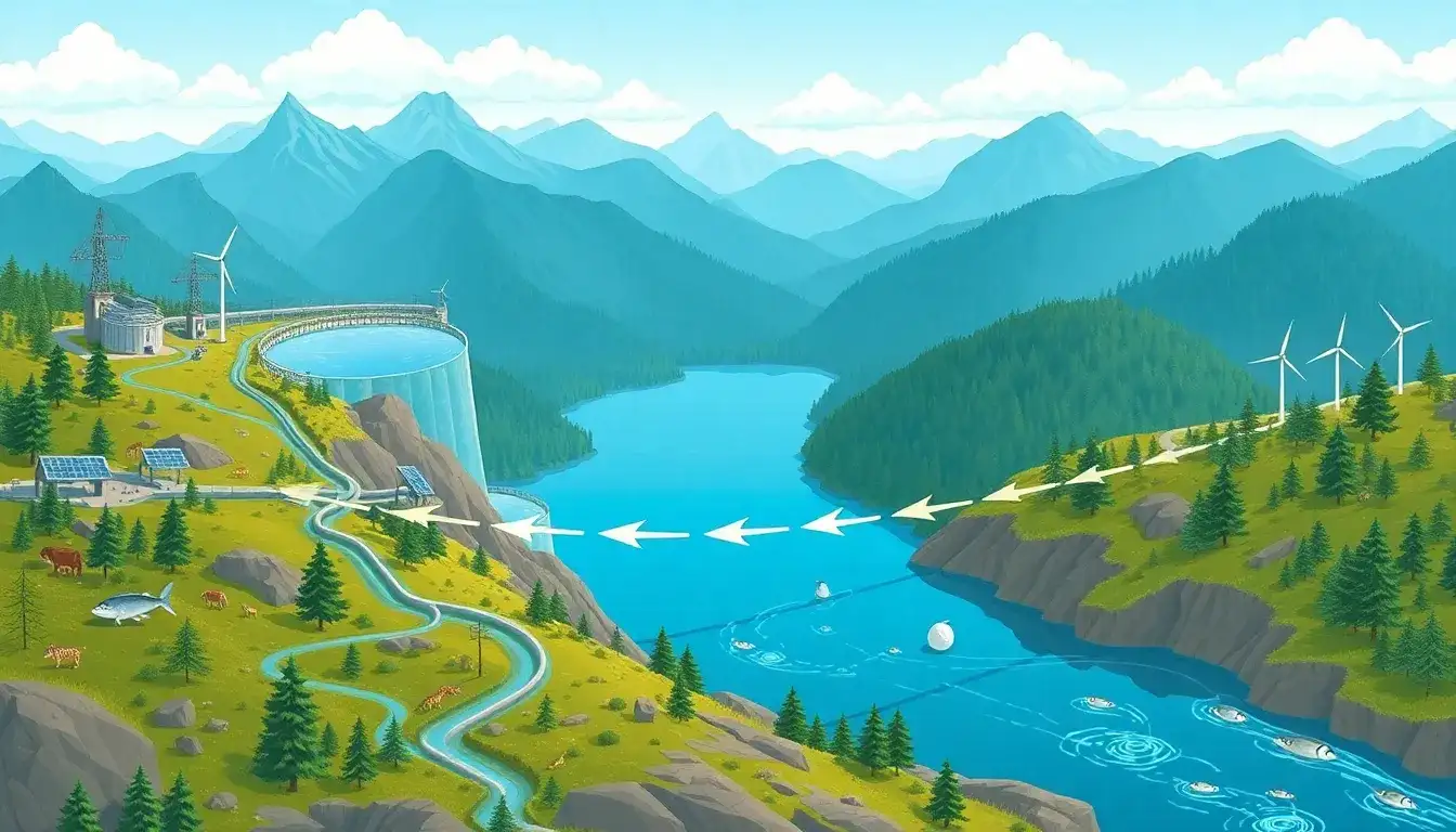 What are the potential long-term environmental effects of closed-loop PSH facilities