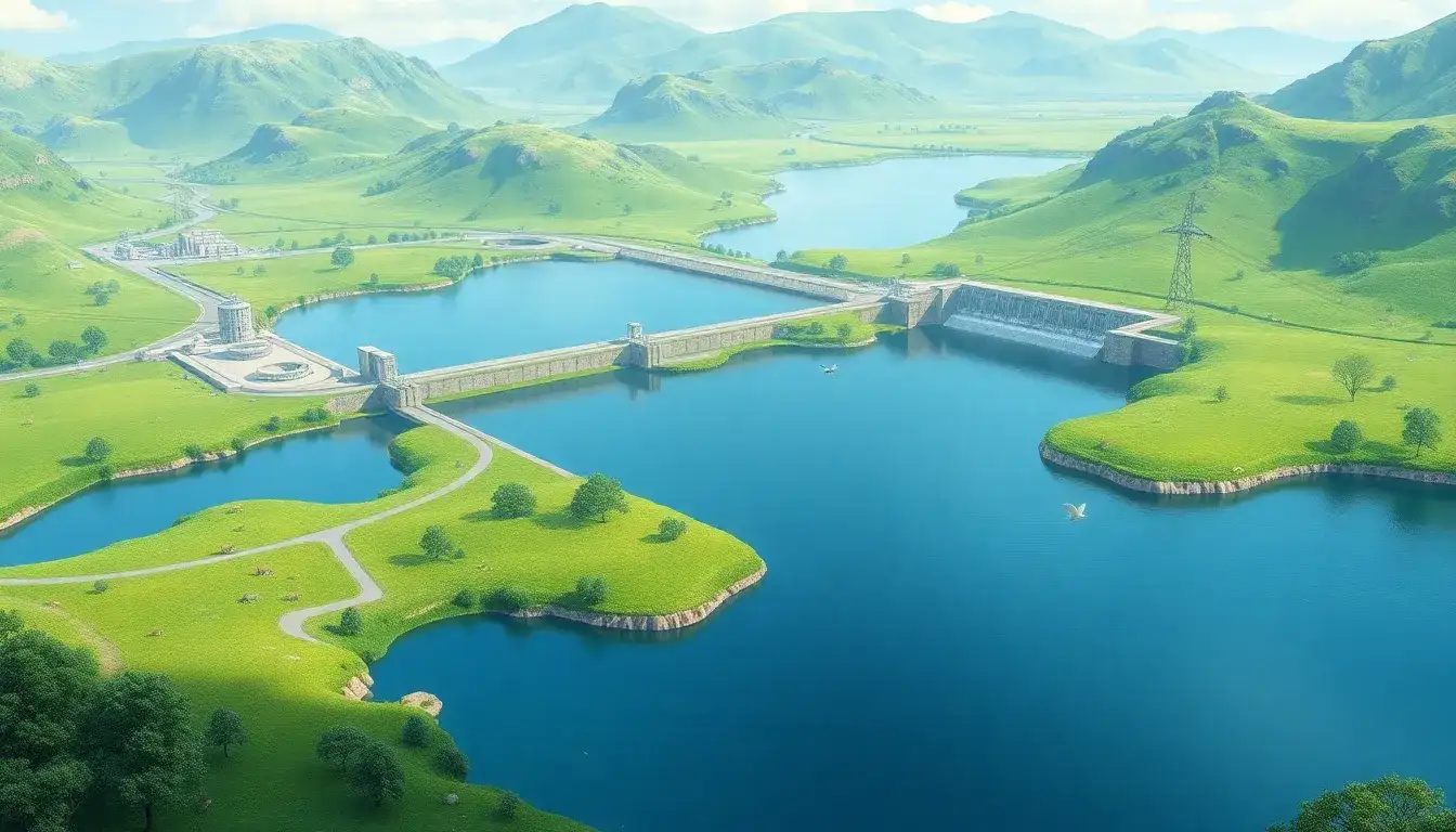 Are there any successful case studies of PSH facilities with minimal ecological disruption