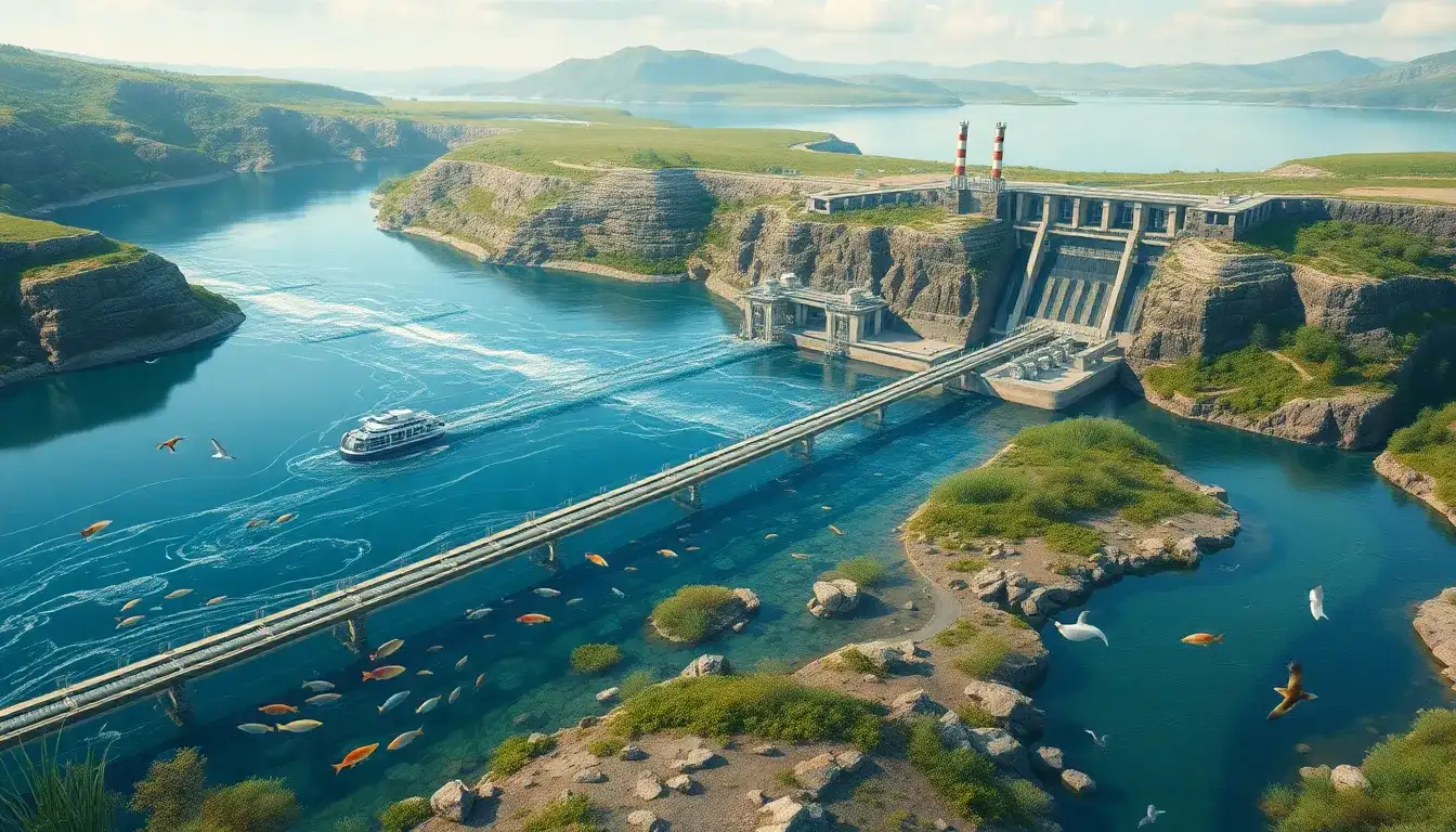 How do pumped hydroelectric storage facilities affect aquatic life