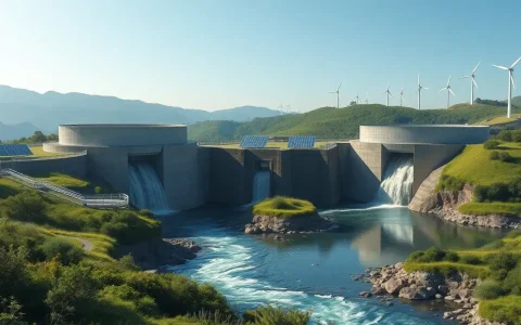 How does the efficiency of pumped hydroelectric energy storage facilities contribute to their environmental benefits