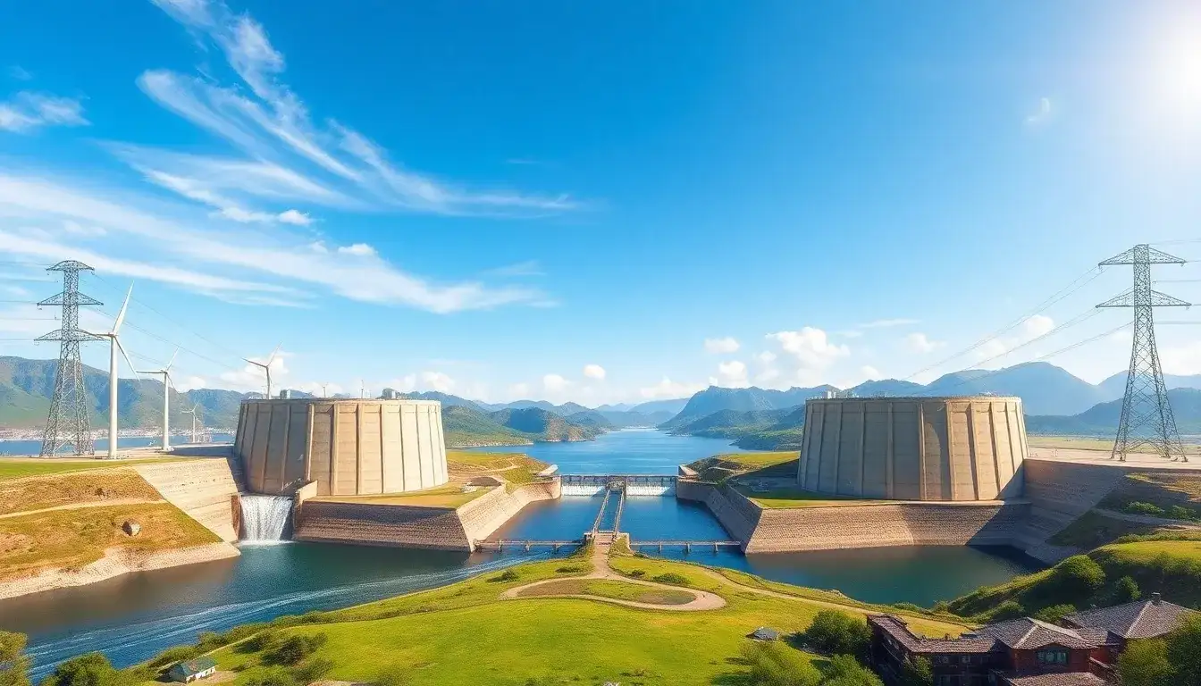 What role does pumped hydroelectric energy storage play in managing grid fluctuations