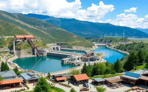 How does the construction of pumped hydroelectric energy storage facilities create jobs and stimulate local economies