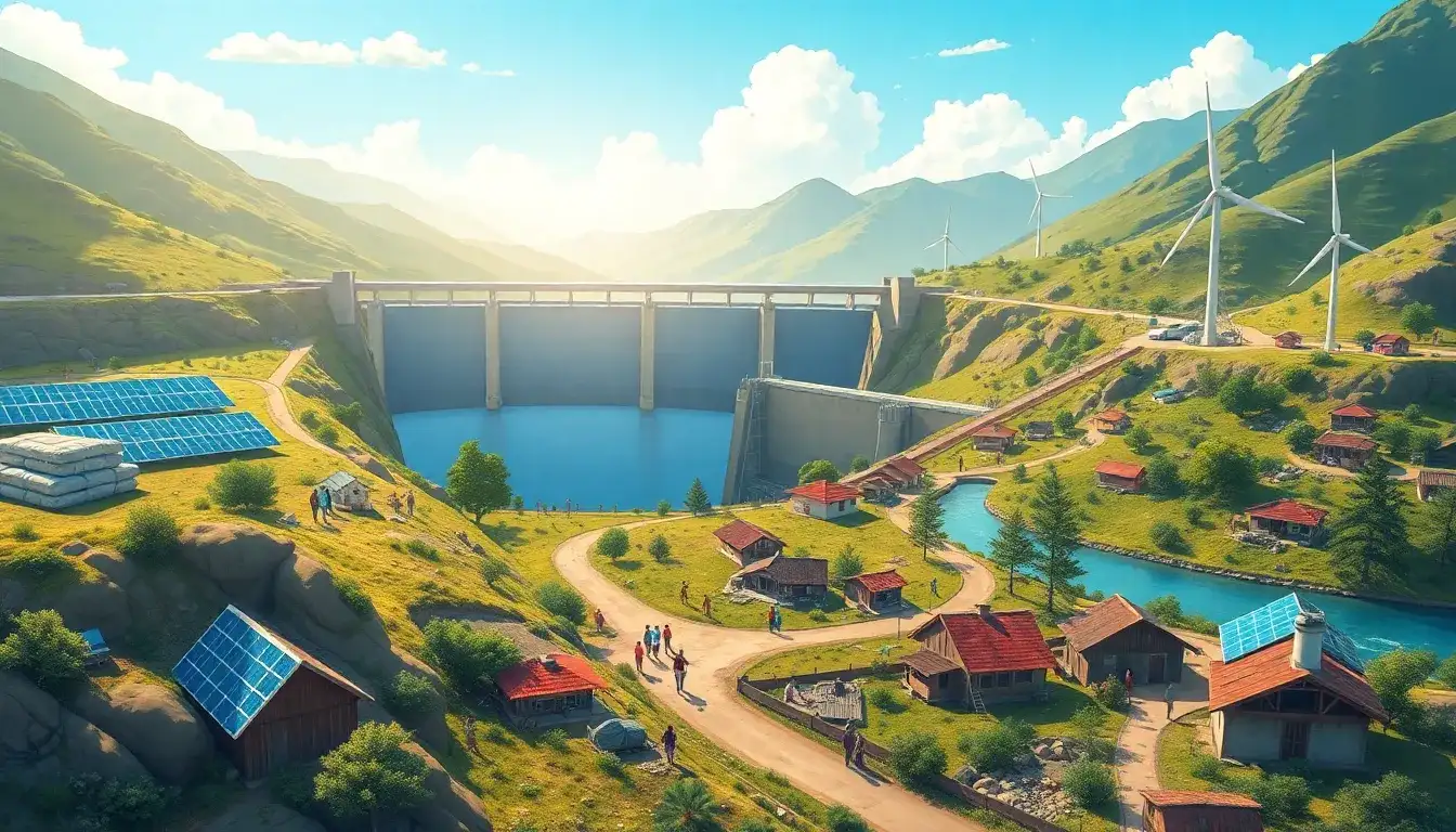 What are the long-term economic benefits for local communities from pumped hydroelectric energy storage facilities