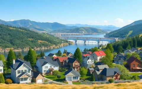 How do pumped hydroelectric facilities impact the local real estate market and property values