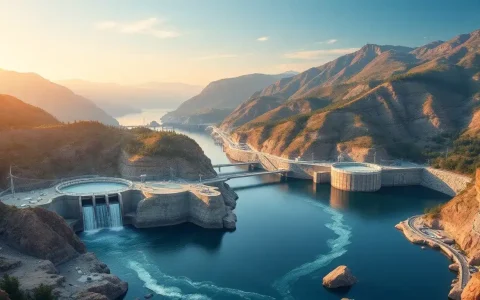How does the geography of a location affect the efficiency of a pumped hydroelectric energy storage facility