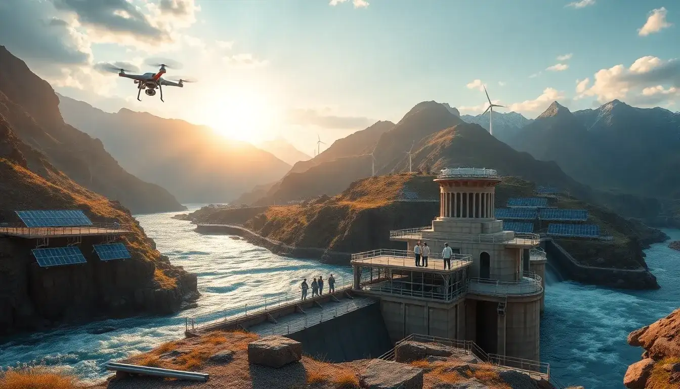 Are there any innovative technologies being developed to overcome elevation limitations in pumped hydroelectric projects