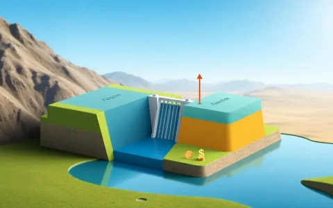 How do capital costs vary with elevation differences in pumped hydroelectric projects
